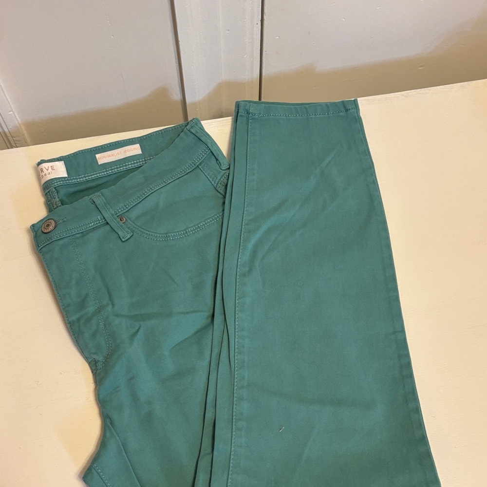 Teal Skinny Jeans